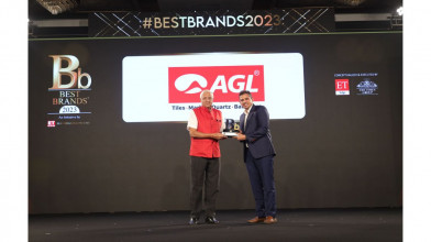 AGL Tiles Honored as Best Brand at ET Edge Brand Conclave 2023