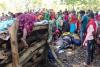 Dantewada Attack: Slain DRG jawan's grieving widow lies down on husband's pyre