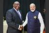 PM Modi holds bilateral discussions with South African president Cyril Ramaphosa