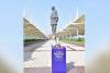 Cricket World Cup Trophy Graces the Statue of Unity