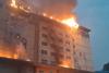 Huge fire breaks out at hospital in Hyderabad