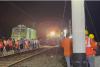 Train accident: Up and down lines functioning after track repair