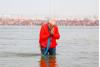 PM Narendra Modi Takes Holy Dip at Triveni Sangam During Mahakumbh 2025 in Prayagraj