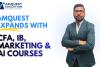 Amquest Education Scales with CFA, Investment Banking, Digital Marketing and Agentic AI Courses