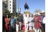 Shri Bahuchar Mata Chowk Renovated at Bhulabhai Park; Rooster Sculpture Made from 2000 kg Waste Metal Unveiled