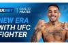 UFC Star Carlos Prates is now a 1xBet Brand Ambassador