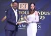 Dr. Rajib Mukhapadhyay Receives ET Young Industry Leaders 2025 Award from Taapsee Pannu for Skill Development through Le Rythme
