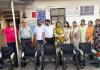 Surat: Marwadi Yuva Manch Surat Branch and Muskaan Branch donated 5 wheelchairs to Udhna Railway Station