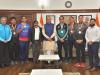 Gujarat Badminton Players Honored by Governor for Badminton Asia Senior Open 2023 Success