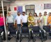 Surat: Marwadi Yuva Manch Surat Branch and Muskaan Branch donated 5 wheelchairs to Udhna Railway Station