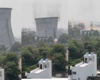 Surat Cooling Tower Demolition Carefully Planned Considering Board Exams
