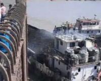 Coal-Laden Barges Get Stuck Near ONGC Bridge in Surat