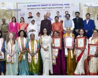 Maharashtra Governor Ramesh Bais presented  Suryadatta Stree-Shakti National Awards-2023