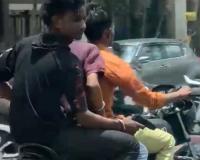 Surat Police Arrests Three Minors for Brandishing Plastic Gun on Public Road