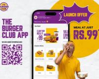 Introducing The Burger Club App: Enjoy Delicious Meals for Just Rs. 99.