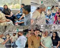 Finance Minister Takes Mumbai Local Train, Interacts with Commuters