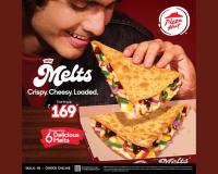 New Pizza Hut Melts – global bestseller arrives in India