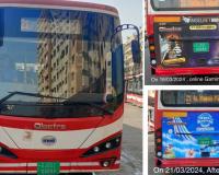 Surat : Gambling Ads Removed From BRTS Bus After Alert Citizen's Complaint