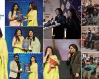 Bollywood Royalty Bhagyashree Graces Forever Star India Awards 2024, Joins Forces with Army Officers to Honor Awardees!