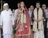 Manish Malhotra showcased Dharohar Kashi Ki at Banaras, A Tapestry of Indian Culture and Craftsmen organised by Indian Minorities Foundation (IMF)