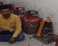 Illegal Gas Refill Racket Busted in Surat, Two Arrested