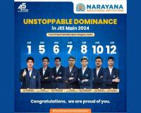 Fulfilling Dreams: Narayana’s Unwavering Dominance in JEE Main 2024 Exams
