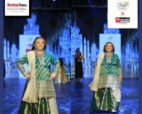 Manju Lodha Walked the Ramp for Florian Foundation by Archunaa Jaiin and Mumbai Halchal by Dilshad Khan Supporting the Cause of Humanity