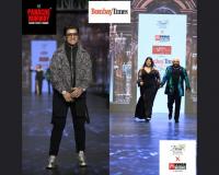 Designer Vishal Kapoor Showcased his Design for Florian Foundation by Archunaa Jaiin and Mumbai Halchal by Dilshad Khan at the Opening Show of Bombay Times Fashion Week 2024