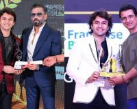 Araham Sawant: Rising Star Honored by Sunil Shetty at Times Applaud Trends Award 2024
