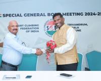 Dr. Rajmohan Pillai elected as new president of Sport Climbing Federation of India