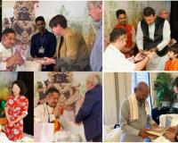 UK MPs Gather at Shri Pundrik Maharaj’s Bhagwat Katha at Sindlesham Court, Wokingham, UK