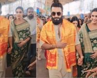 Ranveer Singh and Deepika Padukone Visit Siddhivinayak Temple Ahead of Welcoming Their First Child