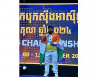 Sudhir Saxena Wins Bronze Medal for India at the Asian Kickboxing Championships