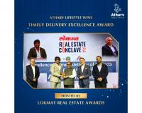 Atharv Lifestyle Honored with Excellence in Luxury Homes Award at Times Redevelopment Awards 2024