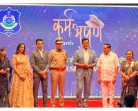 Surat Police Officers Honored with Karma Bhushan Awards at Star-Studded Ceremony