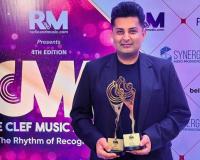 Soulful singer Sumeet Tappoo wins two prestigious CLEF Awards