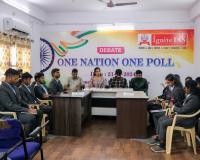 Ignite IAS Academy Hosts Debate the Pros and Cons of One Nation, One Election