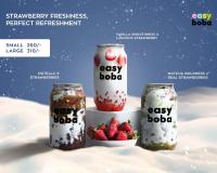 Easy Boba Introduces Winter’s Biggest Flavors with Fresh Strawberry Creations