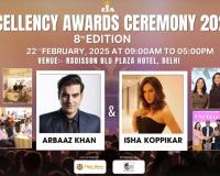 Arbaaz Khan and Isha Koppikar to Honor Achievers at Excellency Iconic Award 8th Edition