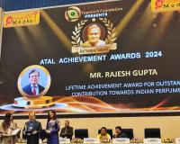 Lifetime Award For Outstanding Contribution To Indian Perfumery Was Bestowed Upon Rajesh Gupta, VCPL