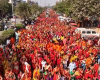 Grand Kalash Yatra organised ahead of historic Shiv Mahapuran Katha in Surat