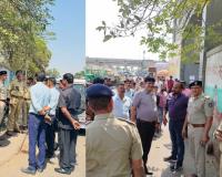 Traffic Woes Near Surat's Raghukul Textile Market Addressed with Joint Inspection