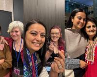 Surat's Henna Artist Nimishaben Parekh Showcases Warli Art at London’s 