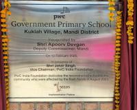 SEEDS and PwC India Foundation Rebuild Himachal Govt Primary School