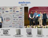 Askon Becomes India’s First Company With BIS Certification (ISI Mark) And India Design Mark For Hand Dryers