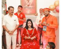 Radhe Guru Maa and MLA Prakash Surve Inaugurate a Dialysis Center in Dahisar, Mumbai