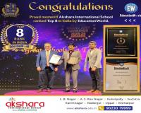 Akshara International School Ranked Among India’s Top Institutions for Excellence in Education