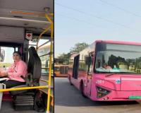 Surat introduces female driver for Pink Bus service on BRTS route