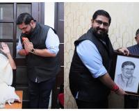 Governor of Punjab and Sahil Luthra Join in Spiritual Dialogue with Shri Hansratna Surishwarji Maharaj Ji