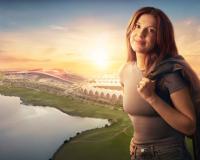 The Alphabet Wall is Flickering Again, But This Time, the Message Leads Millie Bobby Brown to Yas Island Abu Dhabi